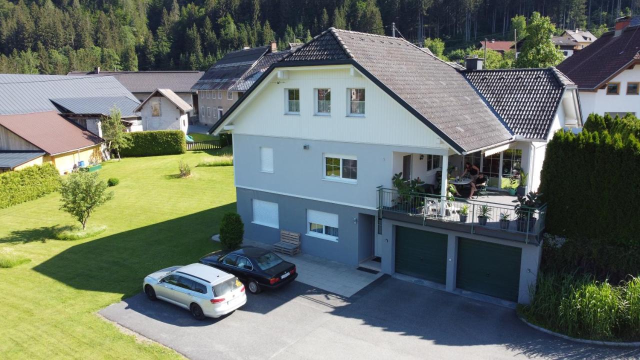 Ferienwohnung Elfi Tröpolach Buitenkant foto